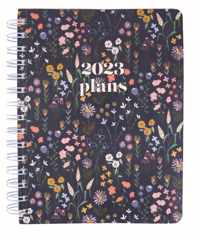 Agenda 2023 Navy Floral - 18 maanden - Overig (9781664810051)