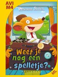 Geronimo Stilton - Weet je nog een spelletje? (AVI M4) - Geronimo Stilton - Hardcover (9789464291926)