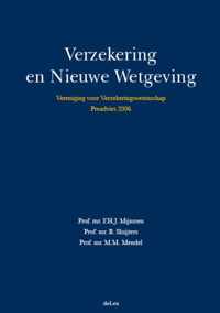 vereniging voor Verzekeringswetenschap - B. Sluijters, F.H.J. Mijnssen, M.M. Mendel - Paperback (9789086920129)