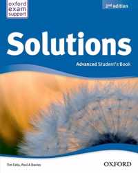 Solutions second edition - Adv student's book