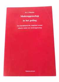 Medezeggenschap in het geding J. PLasman ISBN9023911911