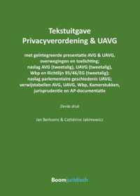 Tekstuitgaven  -   Tekstuitgave Privacyverordening & UAVG