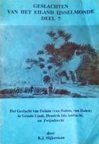 Geslachten van het eiland IJsselmonde - Deel 7