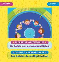 Leerrijke oefenschijf - De tafels van vermenigvuldiging (7-8 j.) / Disque d'apprentissage - Les tables de multiplication (7-8 a.)