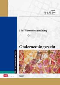 Sdu wettenverzameling - Ondernemingsrecht 2012