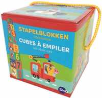 Stapelblokken - Voertuigen (+ 12 m) / Cubes à empiler - Les véhiclules (+ 12 m)