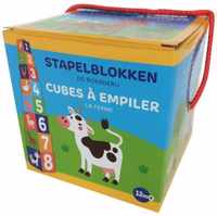 Stapelblokken - De Boerderij (+ 12 M) / Cubes Ã Empiler - La Ferme (+ 12 M)