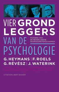 Vier Grondleggers Van De Psychologie