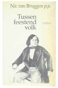 Tussen feestend volk [met gesigneerde opdracht]