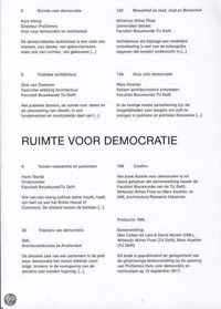 Ruimte Voor Democratie