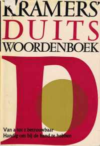 Kramers woordenboek duits