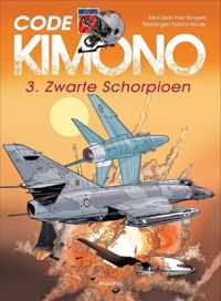 Code kimono 03. zwarte schorpioen