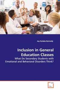 Inclusion in General Education Classes