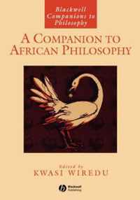 A Companion to African Philosophy