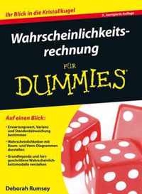 Wahrscheinlichkeitsrechnung fur Dummies 3e