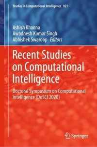 Recent Studies on Computational Intelligence