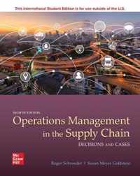 ISE OPERATIONS MANAGEMENT IN THE SUPPLY CHAIN