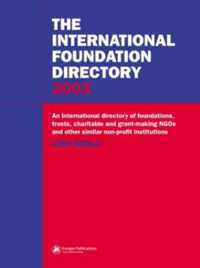 The International Foundation Directory 2002