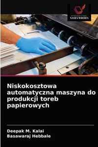 Niskokosztowa automatyczna maszyna do produkcji toreb papierowych