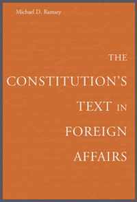 The Constitution's Text in Foreign Affairs