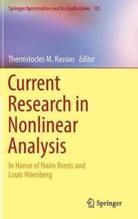 Current Research in Nonlinear Analysis