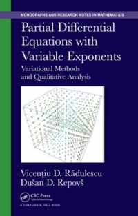 Partial Differential Equations with Variable Exponents