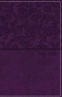 NKJV, Deluxe Gift Bible, Leathersoft, Purple, Red Letter, Comfort Print