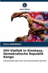 HIV-Vielfalt in Kinshasa, Demokratische Republik Kongo