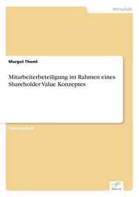 Mitarbeiterbeteiligung im Rahmen eines Shareholder Value Konzeptes