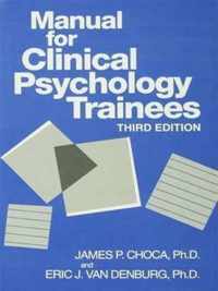 Manual For Clinical Psychology Trainees