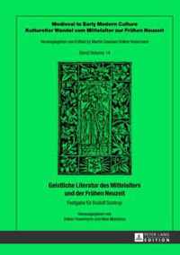 Geistliche Literatur Des Mittelalters Und Der Fruehen Neuzeit