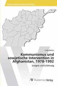 Kommunismus und sowjetische Intervention in Afghanistan, 1978-1992