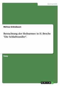Betrachtung der Heilsarmee in H. Brochs Die Schlafwandler.
