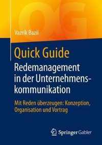 Quick Guide Redemanagement in der Unternehmenskommunikation