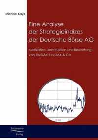 Analyse der Strategieindizes der Deutsche Boerse AG