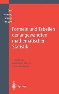 Formeln und Tabellen der angewandten mathematischen Statistik