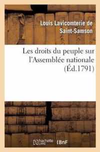 Les Droits Du Peuple Sur l'Assemblee Nationale