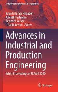 Advances in Industrial and Production Engineering