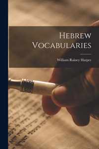 Hebrew Vocabularies