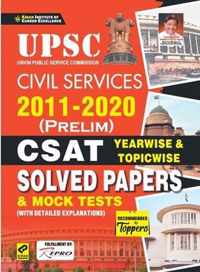UPSC CSAT Paper-2 Yearwise & Topicwise (2011-2020)-E-2021 New