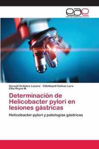 Determinacion de Helicobacter pylori en lesiones gastricas