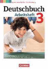 Deutschbuch Gymnasium 3: 7. Schuljahr. Arbeitsheft mit Lösungen. Baden-Württemberg