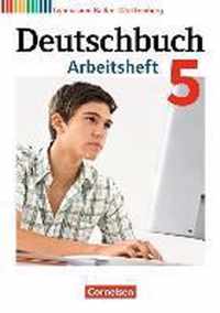 Deutschbuch Gymnasium Band 5: 9. Schuljahr - Baden-Württemberg - Arbeitsheft mit Lösungen