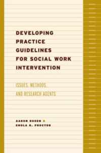 Developing Practice Guidelines for Social Work Intervention