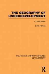 The Geography of Underdevelopment