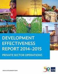 Development Effectiveness Report 2014-2015