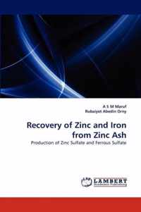Recovery of Zinc and Iron from Zinc Ash