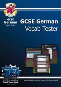 GCSE German Interactive Vocab Tester - DVD-ROM and Vocab Book (A*-G Course)