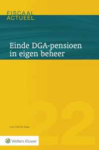 Fiscaal actueel  -   Einde DGA-pensioen in eigen beheer