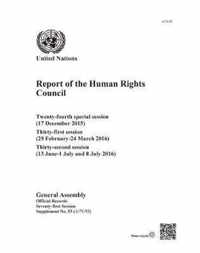 Report of the Human Rights Council